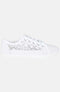 Ladies Canvas Plimsolls Embroidered Sneaker Pump Shoes